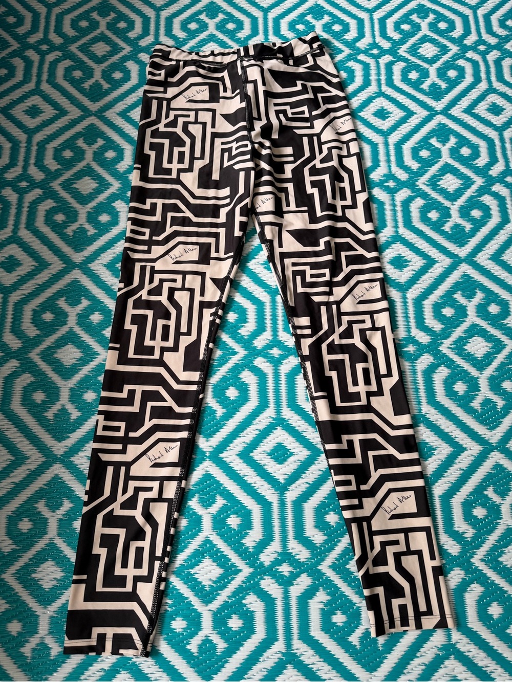 Richard Allan x H&M Geometric Print Leggings Size M